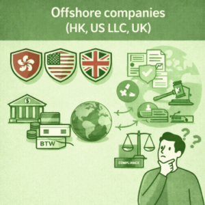 Read more about the article Offshore structuren (Hong Kong, US LLC & UK)