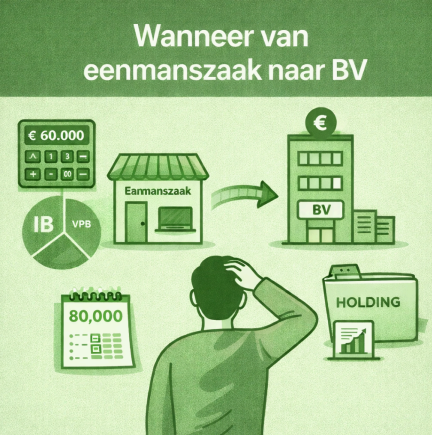 You are currently viewing Van eenmanszaak naar BV in 2026